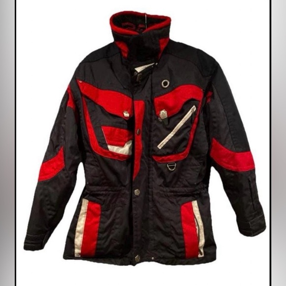 Vintage Spider Dermizax
Jacket Men's size S Black and Red with zip hood - Picture 3 of 17